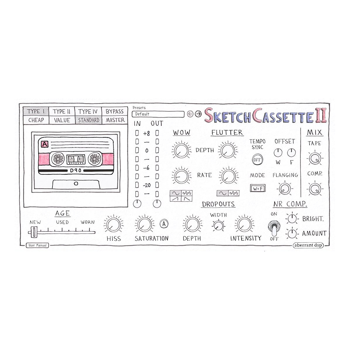 Aberrant DSP SketchCassette II