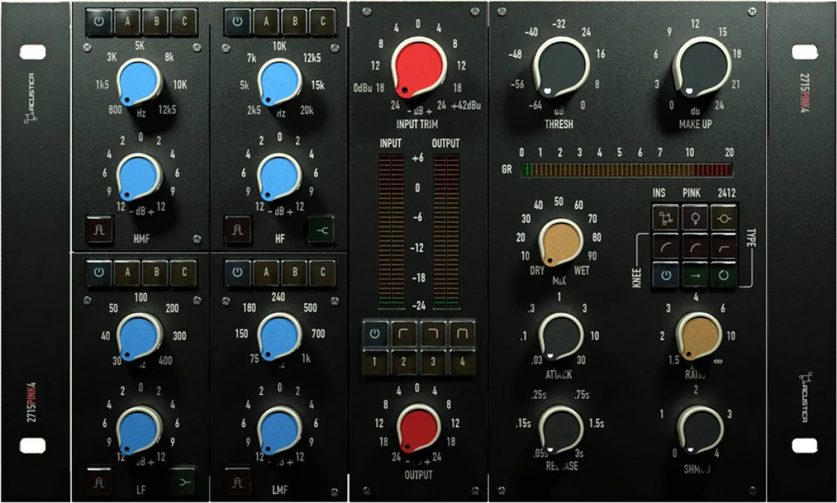 Acustica Audio Pink API系の中域を作る