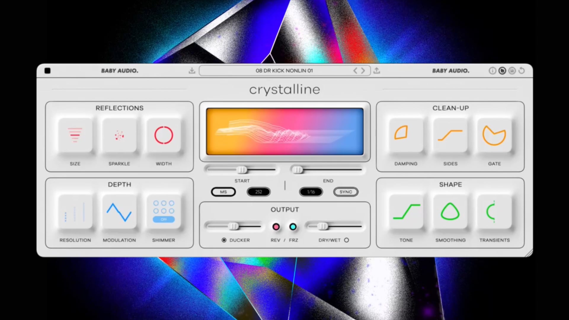 Baby Audio Crystalline テンポに合わせて余韻を置く