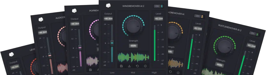 Boris FX CrumplePop EchoRemover 語尾の処理を聴く
