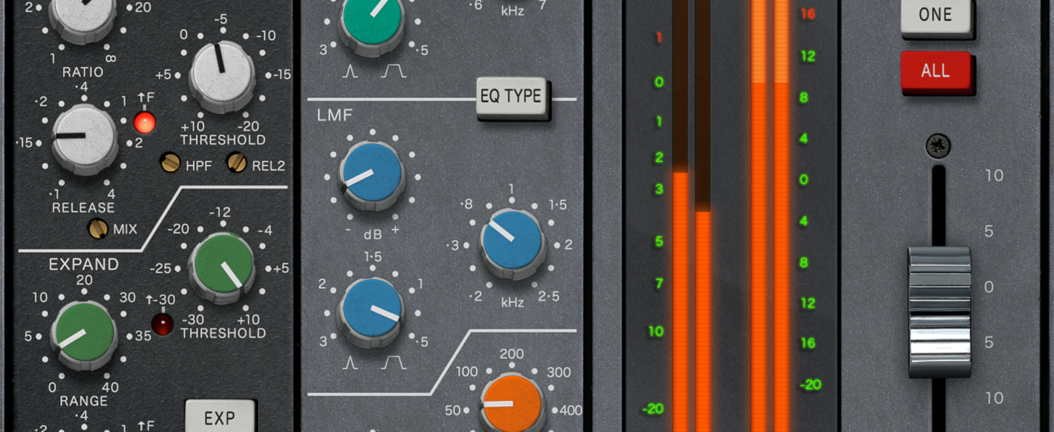 Brainworx bx_console SSL 4000 G バス向けに圧縮する