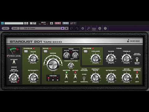 Cherry Audio『Stardust 201 テープ Echo』