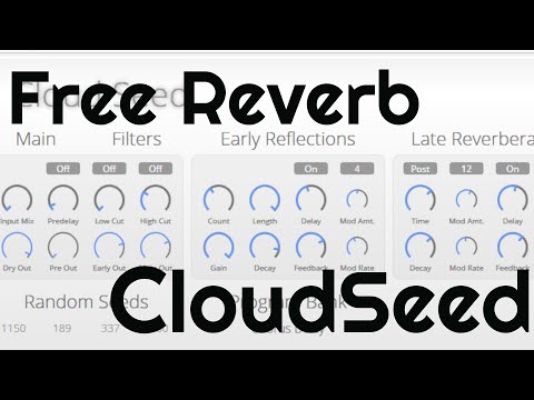 Free リバーブ - CloudSeed by Valdemar Orn (No Talking)