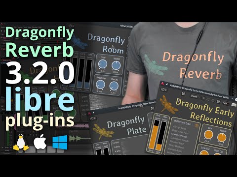 Dragonfly Reverb 3.2.0 (best free reverb update!)