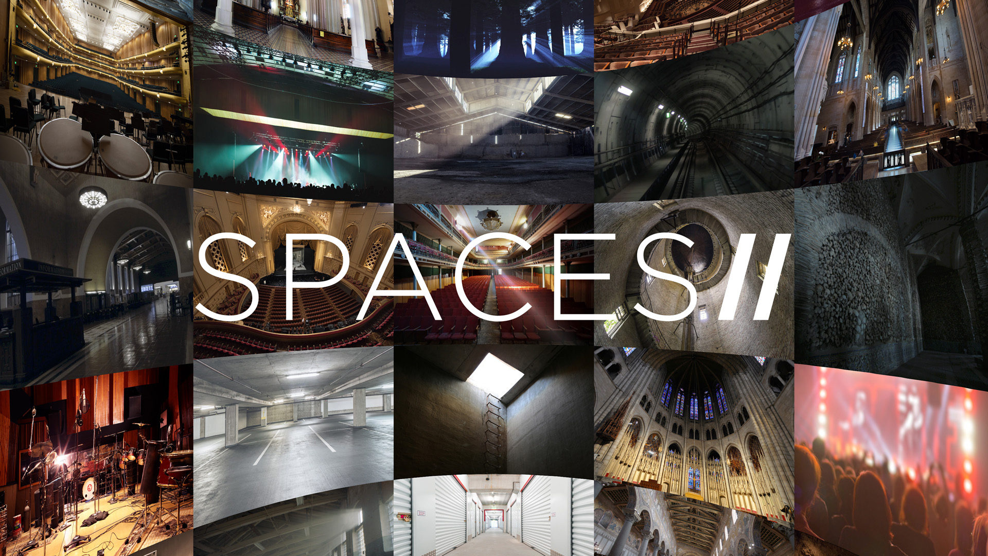 EastWest Spaces II 収録空間の雰囲気を選ぶ