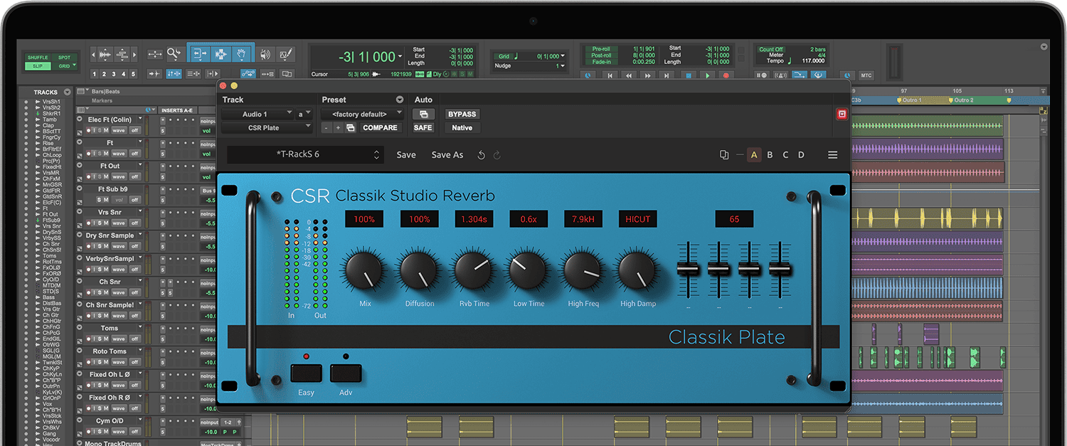 IK Multimedia CSR Plate Reverb