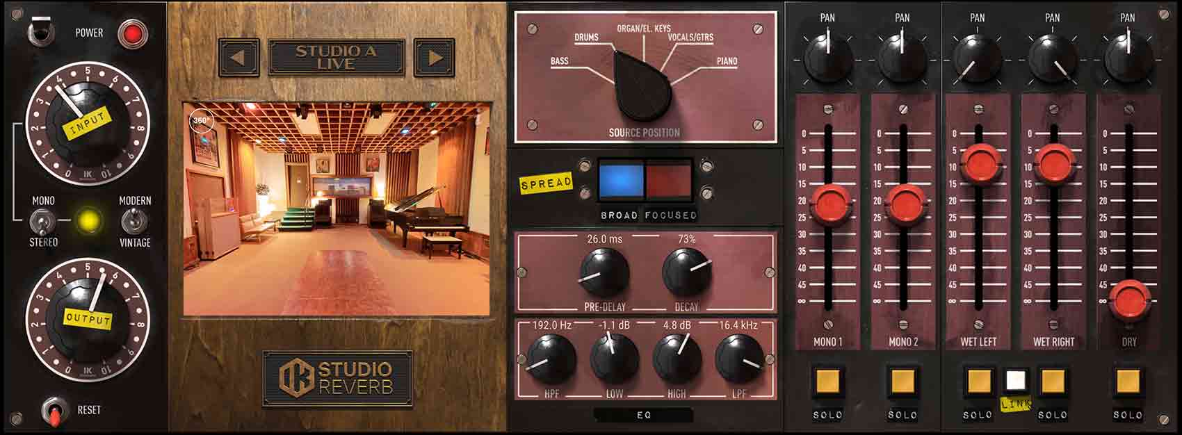 IK Multimedia T-RackS FAME Studio Reverb