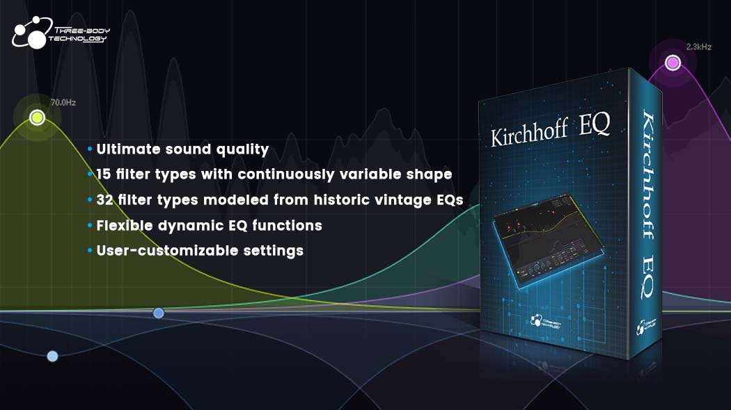 Kirchhoff-EQ カーブの性格を処理ごとに変える