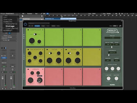 Modley – overview and examples