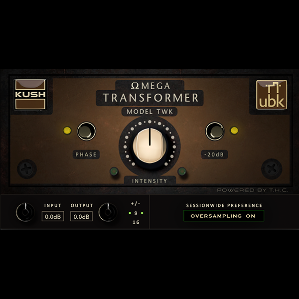Kush Audio Omega TWK 1ノブ中心の操作が操作の分かれ目