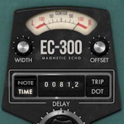 McDSP EC-300 Echo Collection 戻り音の質感を細かく作る