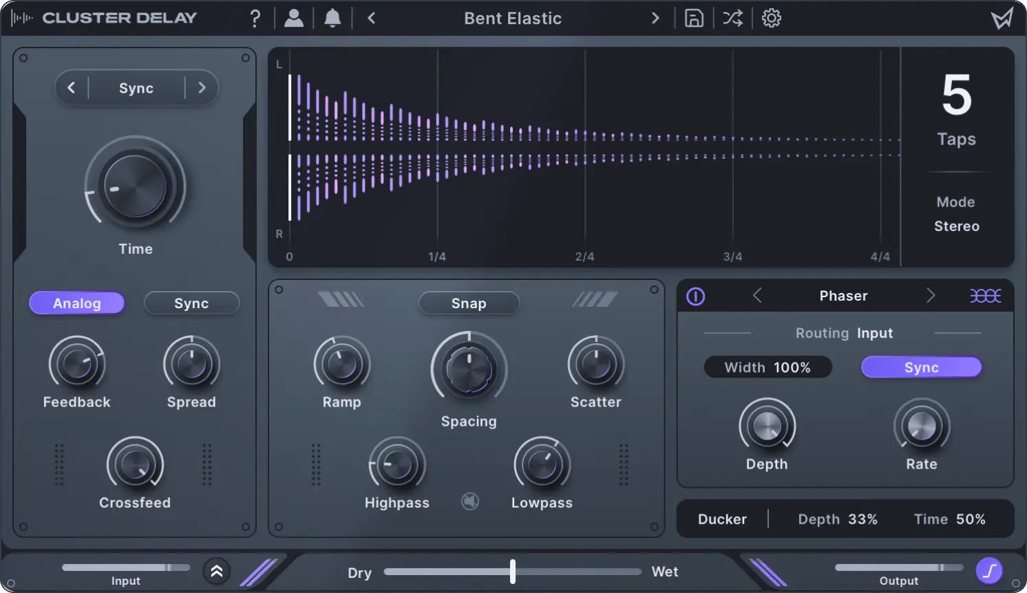Minimal Audio Cluster Delay