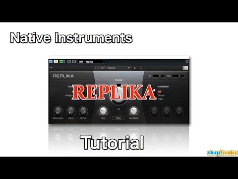 Native Instruments 高性能ディレイ REPLIKAの使い方（スリープfreaks DTMスクール）