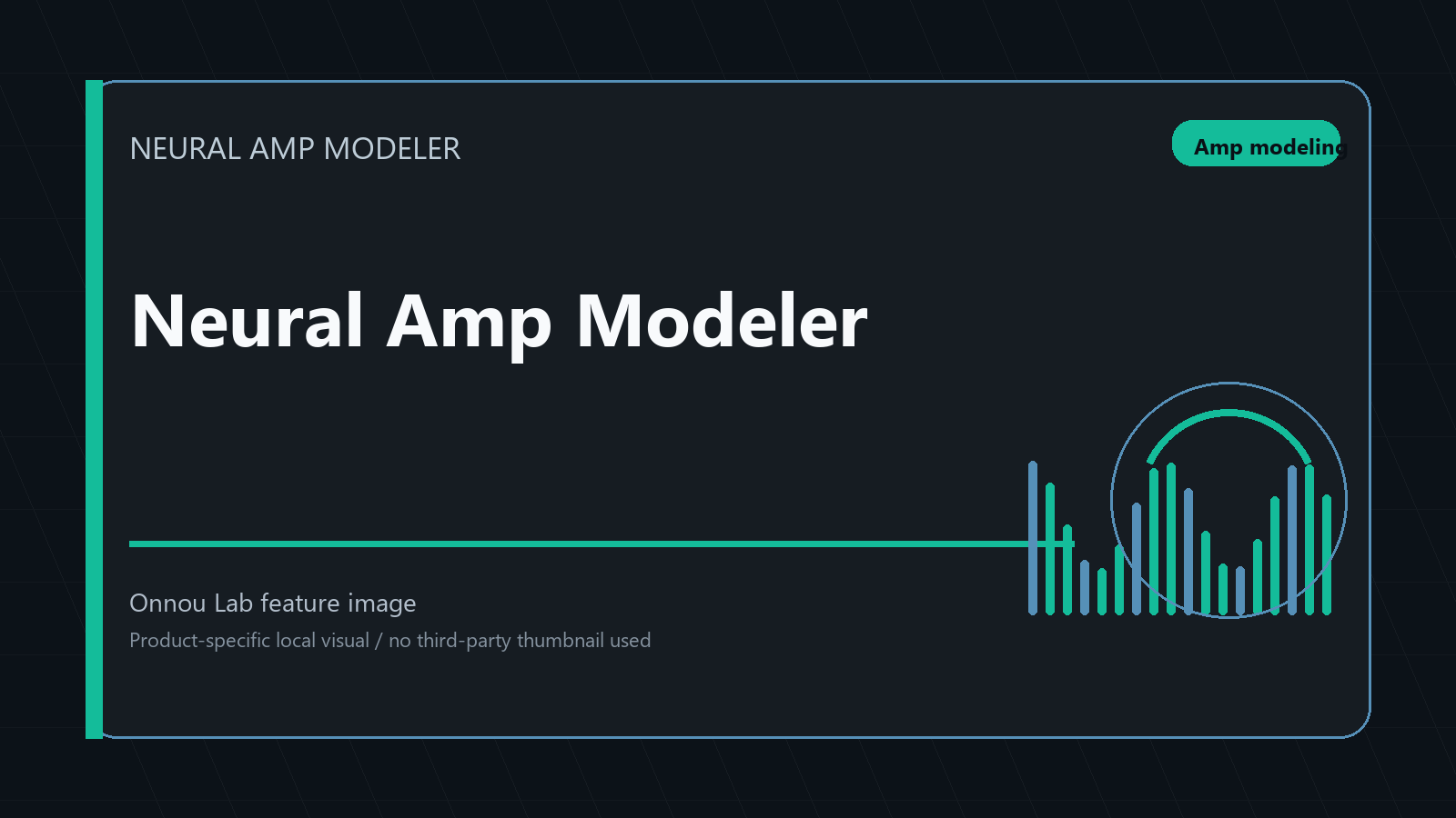 Neural Amp Modeler