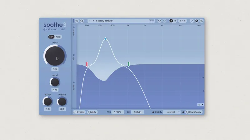 oeksound soothe3 手動処理との役割分け