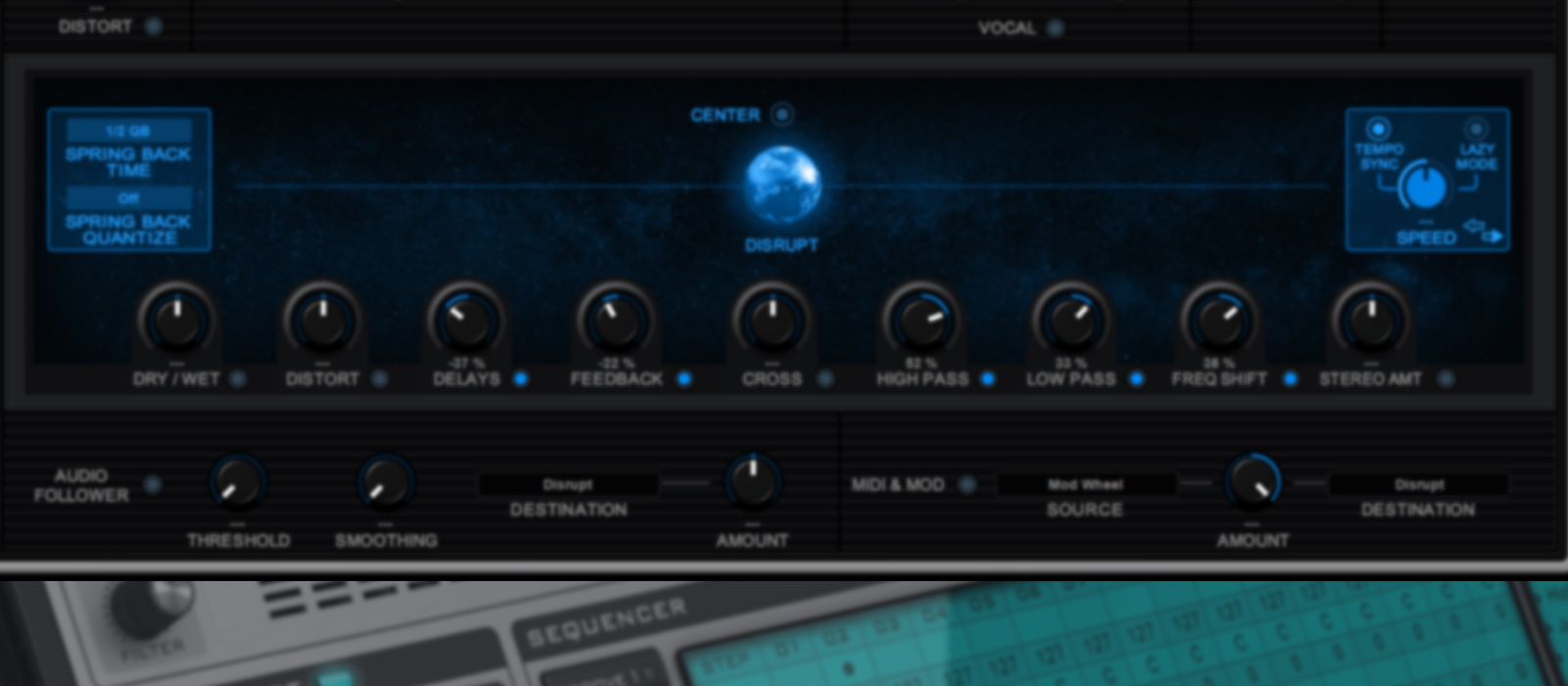 Rob Papen DelSane 入力追従とサイドチェインに対応