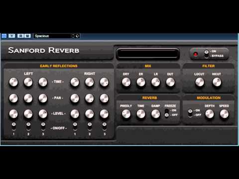 Free VST - Sanford リバーブ - vstplanet.com