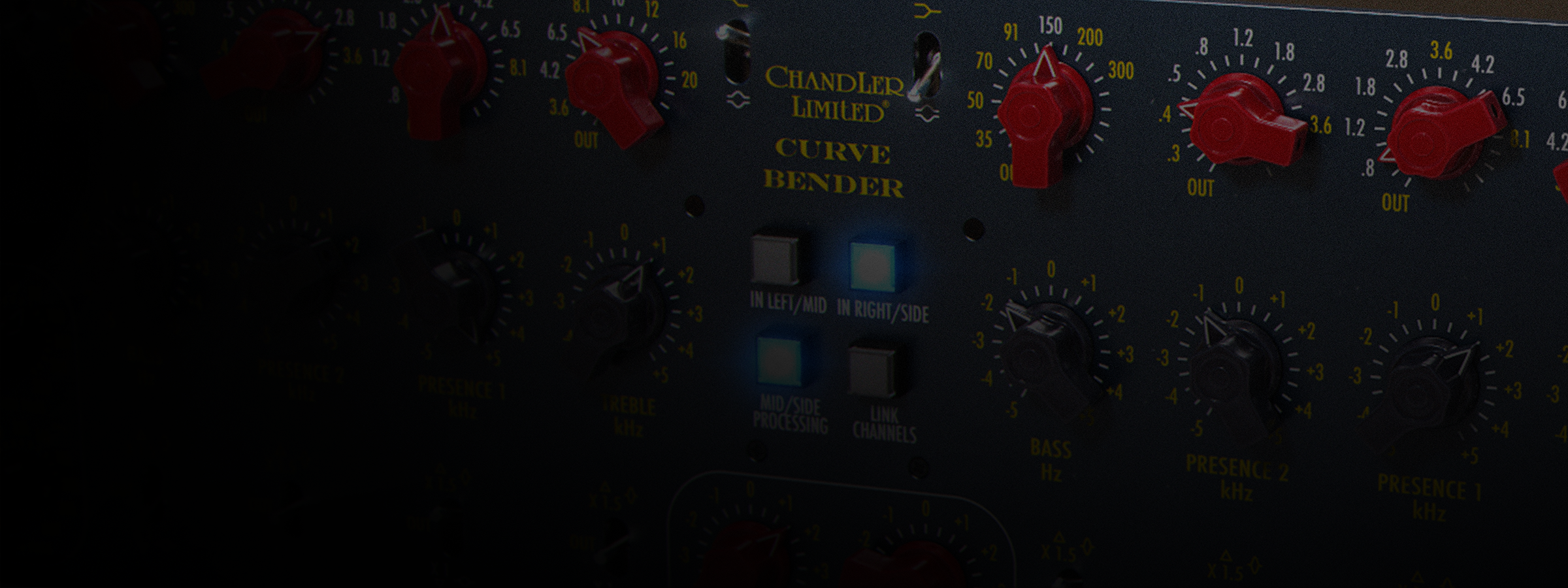 Softube Chandler Limited Curve Bender マスターの最終判断に置く