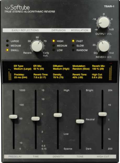 Softube TSAR-1 Reverb