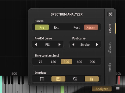 ToneBoosters Equalizer Pro フィルター種別を音作りごとに切り替える