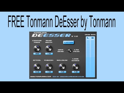 FREE Tonmann DeEsser by Tonmann