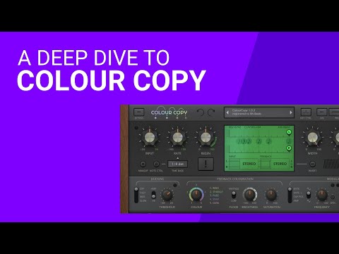 COLOUR COPY delay by U-HE deep dive tutorial