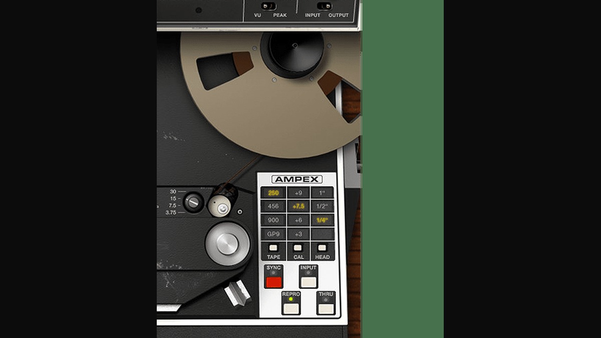 UAD Ampex ATR-102 Mastering Tape Recorder 最終段でレコードらしい質感を加える