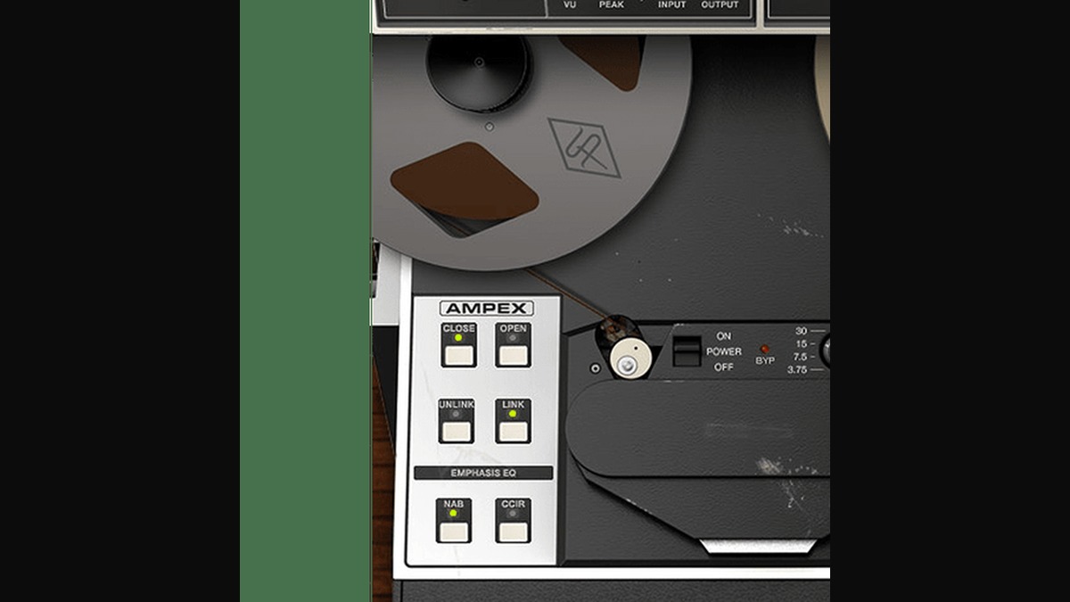 UAD Ampex ATR-102 Mastering Tape Recorder マスタリング用2トラックテープのグルー