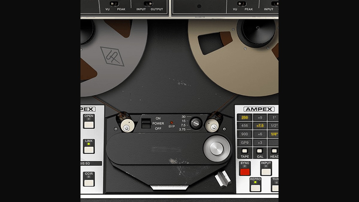 UAD Ampex ATR-102 Mastering Tape Recorder テープタイプと速度で仕上がりを調整