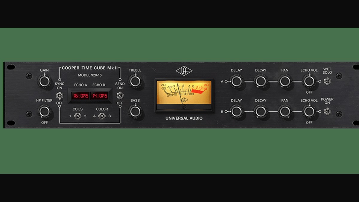 UAD Cooper Time Cube MkII 唯一無二のショートディレイ質感
