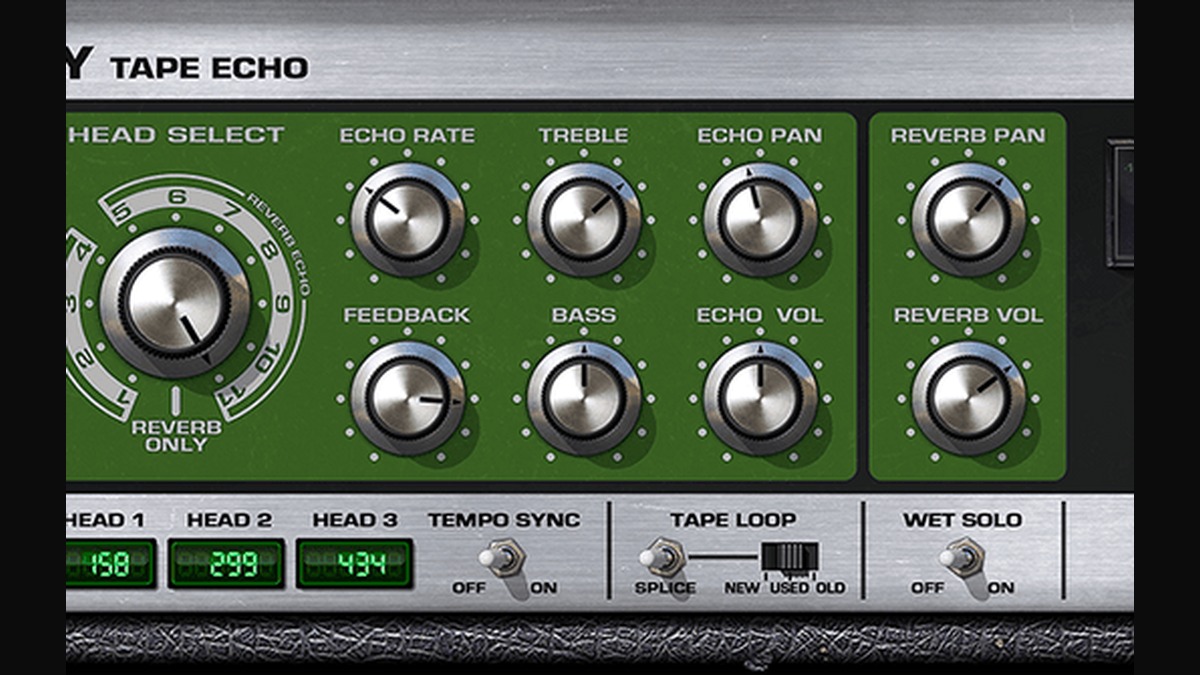 UAD Galaxy Tape Echo オリジナルに忠実なクラシックエコー