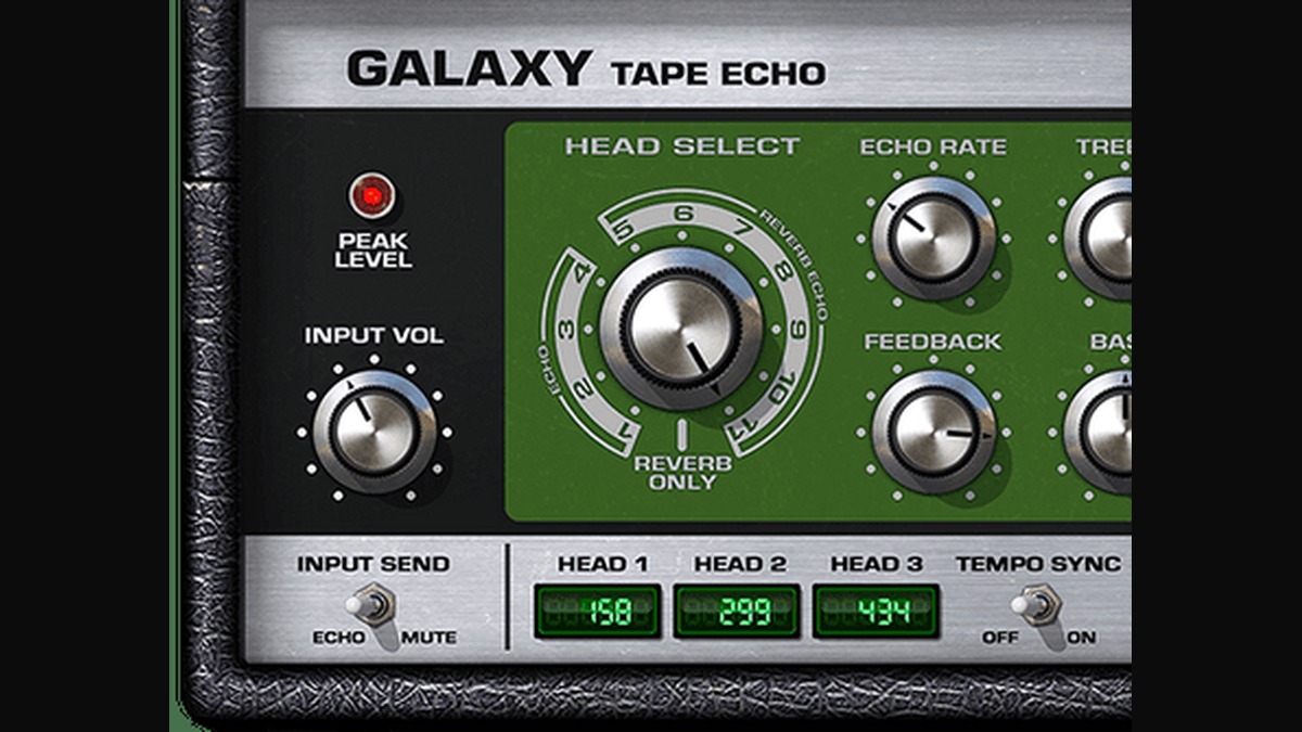 UAD Galaxy Tape Echo 楽曲を宇宙へ連れ出すテープエコー