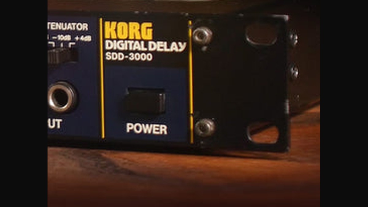 UAD KORG SDD-3000 Digital Delay Unison対応でアナログ/デジタルの挙動を再現