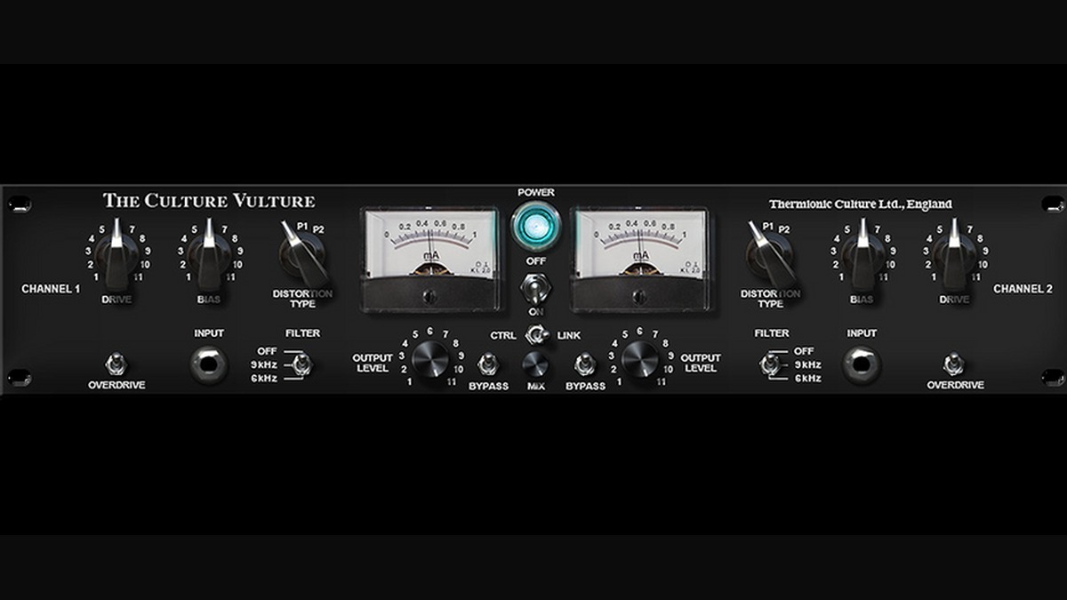 UAD Thermionic Culture Vulture 伝説的な真空管ディストーションを再現